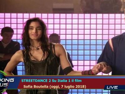 STREETDANCE 2 Su Italia 1 le film Sofia Boutella (oggi, 7 juillet 2018)