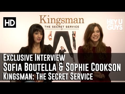  Sofia Boutella and Sophie Cookson Interview - Kingsman: The Secret Service 