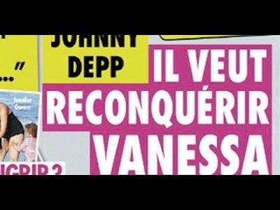 Vanessa Paradis, Johnny Depp lui fait les yeux doux