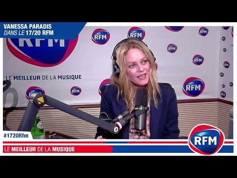  Vanessa Paradis en interview dans le 17/20 RFM de Pat Angeli et Marie-Pierre Schembri 