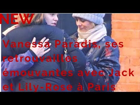  Vanessa Paradis, ses retrouvailles émouvantes avec Jack et Lily-Rose à Paris - Actualités new 24h 