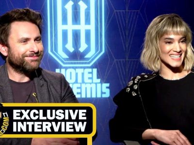 Entretien avec Charlie Day et Sofia Boutella HOTEL ARTEMIS! (2018) JoBlo.com