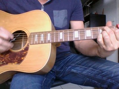 tuto guitare Le rempart Vanessa Paradis