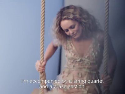 Vanessa Paradis on the set of ‘Ces Mots Simples’ — CHANEL