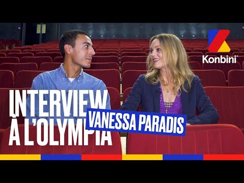  Vanessa Paradis - interview à L'Olympia 