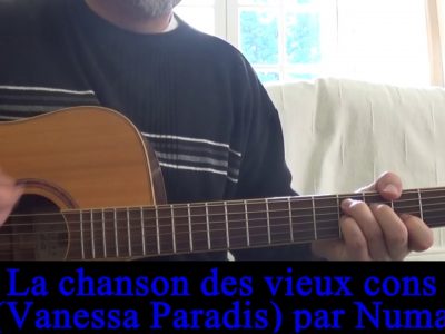 La chanson des vieux cons (Vanessa Paradis) reprise guitare voix