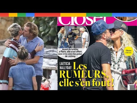  Johnny Hallyday: la presse excitée par le « nouveau chéri » de sa veuve Laeticia 