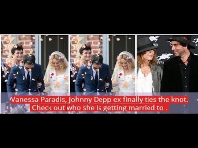 Le jour vanessa paradis, l'ex-ex-Johnny depp a attaché le noeud à son copain de réalisateur