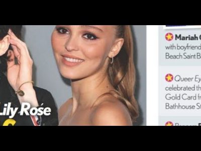 Vanessa Paradis comblée, enfin une nouvelle nouvelle pour Lily-Rose Depp