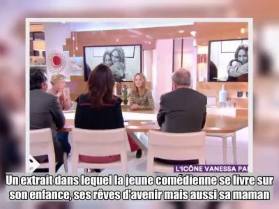 En promotion sur le plateau de C à vous, Vanessa Paradis s'est laissée émouvoir par une magnifique v