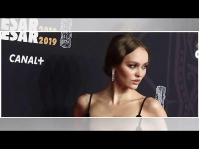 PHOTOS - Lily-Rose Depp et son épouse Vanessa Paradis aux César 201922/2/2019