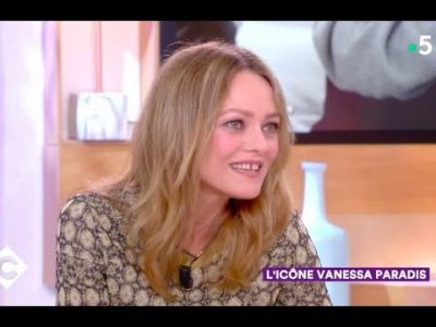 VIDEO - C à vous : "Vous allez me faire pleurer", Vanessa Paradis touchée par les mots de sa fille [