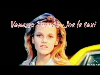 Vanessa Paradis-Joe le taxi (couverture Théo)