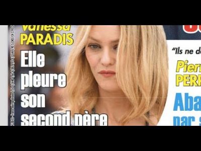 Vanessa Paradis brisée, elle pleure son deuxième père