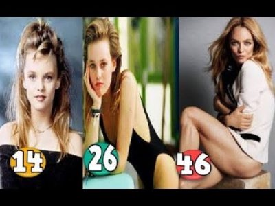 Vanessa Paradis ♕ Transformation de 08 à 46 ans