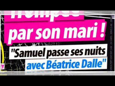 Vanessa Paradis bouleversée, «Samuel passe ses nuits avec Béatrice Dalle» (photo) 03/12/2019