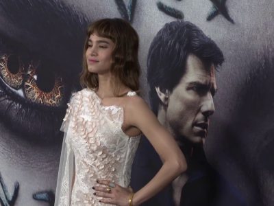 La momie première tapis rouge - Tom Cruise, Sofia Boutella, Annabelle Wallis