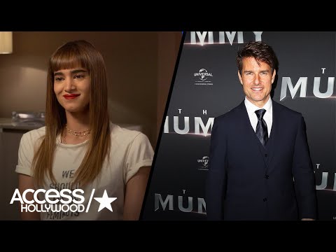  'The Mummy': Sofia Boutella On Doing Fight Scenes With Tom Cruise | Access Hollywood 