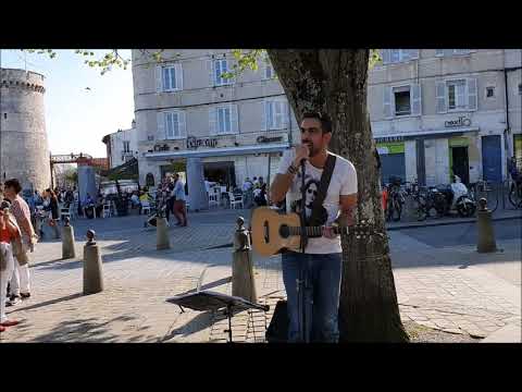  La Seine - VANESSA PARADIS & M (Julien Sordetto en Street Concert) 