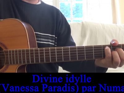 Divine idylle (Vanessa Paradis) reprise guitare voix