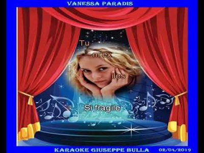 TANDEM Vanessa Paradis karaoké Giuseppe BULLA