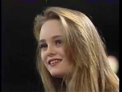 Vanessa Paradis  Best new actress @ Les Césars, 4 mar 90