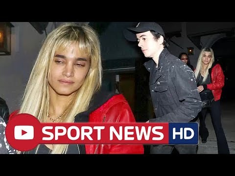  Sofia Boutella spotted leaving Craig's in LA with beau Keean Johnson 