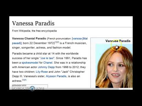  Vanessa Paradis Eunuchvestigation! 