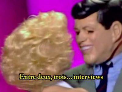 ENFOIRES 2004 VANESSA PARADIS Maryline et John SOUS TIRAGE KARAOKE